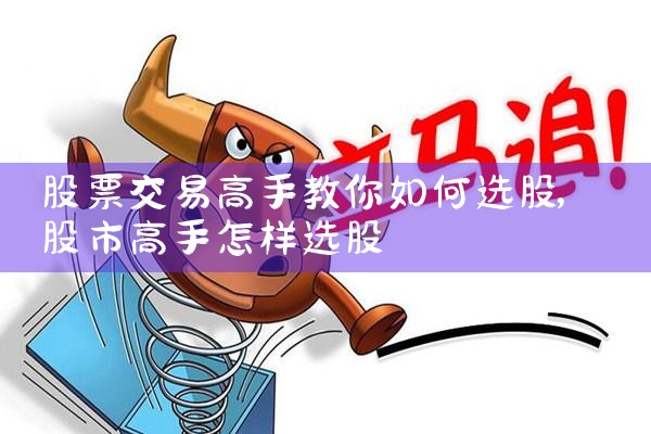 股票交易高手教你如何选股